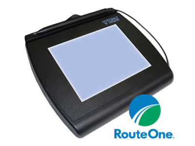 Topaz 4x5 LCD SignatureGem Capture Pad, Backlight, Dual Serial/USB HID