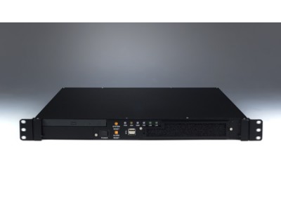 1U Rackmount Bare ATX Motherboard Chassis with 1 Slot Capacity, 3 HDD Bays