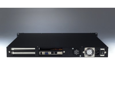 1U Rackmount Bare ATX Motherboard Chassis with 1 Slot Capacity, 3 HDD Bays