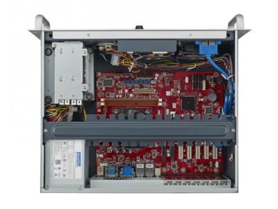 4U Rackmount Bare Chassis with Motherboard Support, 2 HDD, Short Depth Design w/o PSU