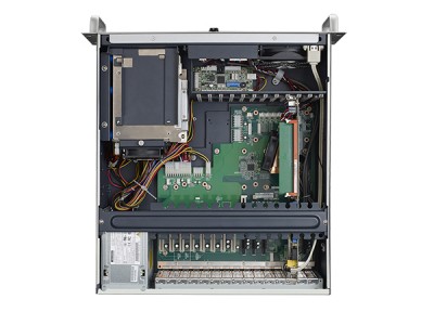 4U Industrial Rackmount Chassis for Full-size ATX/MicroATX Motherboard with 4 SAS/SATA HDD Trays