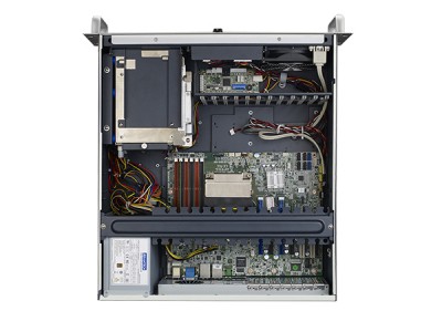 4U Industrial Rackmount Chassis for Full-size ATX/MicroATX Motherboard with 4 SAS/SATA HDD Trays