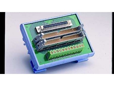 SCSI-68 to 2*IDC-50 Converter, DIN-rail Mount