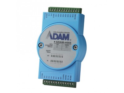 16-Channel Isolated Digtal I/O Module with LED & Modbus 