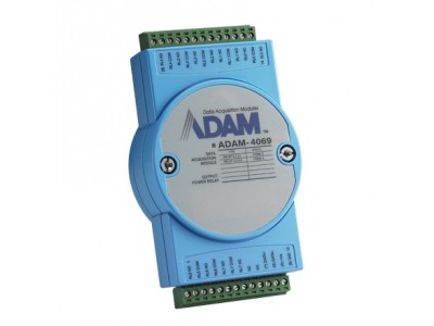 8-Channel Power Relay Output Module with Modbus 