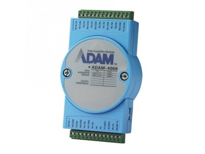 8-Channel Power Relay Output Module with Modbus 