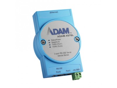 2-port RS-232 Serial Device Server