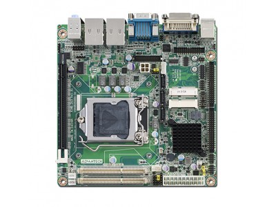 Intel Core iSeries LGA 1150 Mini-ITX with  VGA/DVI/PCIe/1GbE