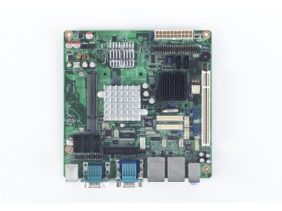 Intel  Atom Mini-ITX Motherboard with VGA/LVDS, 6COM, Dual LAN