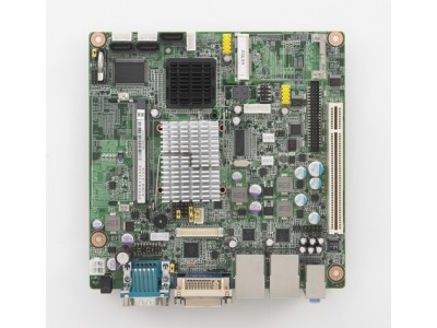 Intel  Atom N455 Mini-ITX with CRT/DVI/LVDS, 6 COM, and Dual LAN