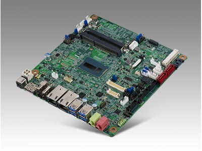 Intel  Core i3-5010U Mini-ITX with LVDS(eDP)/DP(HDMI)/DP++, 2 COM, and Dual LAN