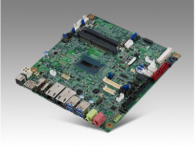 Intel  Core i5-5350U Mini-ITX with LVDS/HDMI/DP++, 2 COM, and Dual LAN