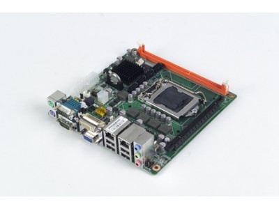 3rd Gen Intel  Core i7/i5/i3/Pentium  Mini-ITX Motherboard with VGA/DVI/LVDS, 2 COM, Dual LAN, PCIe x16