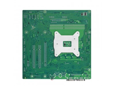 Intel  Core i7/i5/i3 MicroATX with 
CRT/DVI/LVDS, 2 COM, 10 USB 2.0, GbE