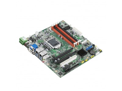 Intel  Xeon  E3/ Core i7/i5/i3 MicroATX with CRT/DVI/HDMI, 6 COM, 2GbE, SATAIII