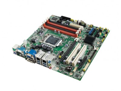 Intel Core i7/i5/i3 LGA1155 MicroATX with CRT/DVI/LVDS/DP, 6 COM, 2LAN, DDR3 and SATA3