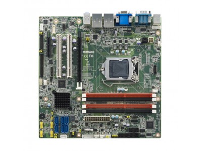 Intel  Xeon   LGA1150 MicroATX with CRT/DVI/eDP/LVDS/DP, 6 COM, and Dual LAN