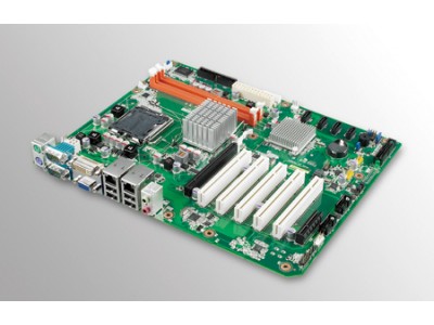 Intel  Core2 Quad/Duo ATX Board with VGA/DVI, 4 COM, Dual LAN and DDR3