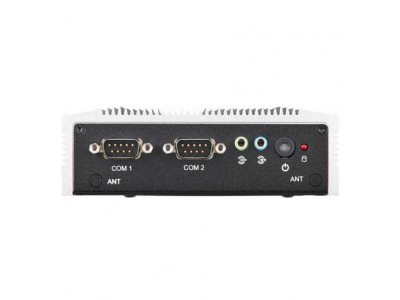 Pre-Configured Intel Atom N455 Palm-size Fanless  Embedded Box PC with Windows XPe & Mini-PCIe