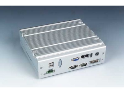 Intel® Atom N270 Compact Fanless Embedded PC with Dual Display support and 2 Mini-PCIe expansion slots