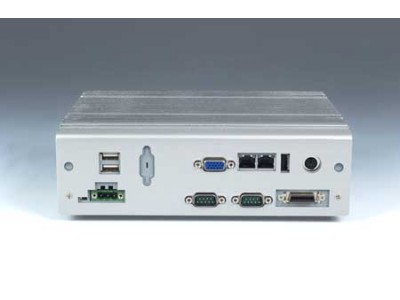 Intel® Atom N270 Compact Fanless Embedded PC with Dual Display support and 2 Mini-PCIe expansion slots