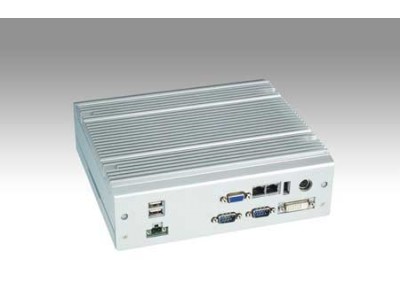 Intel® Atom Fanless Compact Embedded PC with 2 Mini-PCIe expansion slots