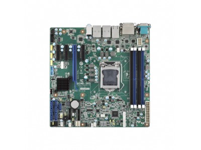 Intel  LGA 1151 6th Generation Core i7/i5/i3/Xeon Micro ATX Server Board with Quad LAN, DDR4