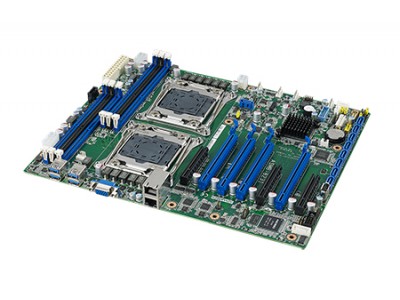 Dual LGA 2011-R3 Intel  Xeon  E5 ATX Server Board with DDR4, 6 PCIe x16/ x8, 10 SATA3, IPMI 2.0