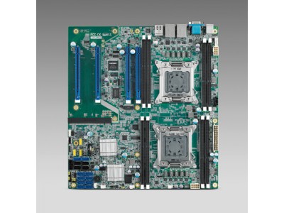 Dual Intel  Xeon  E5 EATX Server Board with IPMI, Gen3 PCIe, SAS+SATA3, 3LAN