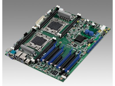 Dual LGA 2011-R3 Intel  Xeon  E5 EATX Server Board with DDR4, 6 PCIe x16/x8, 10 SATA3 & IPMI