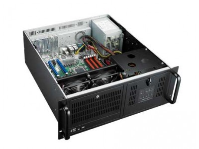 COMPUTER SYSTEM, 4U E5-2400 barebone, 500W PSU for 2 Mura MPX