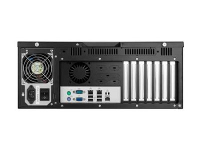 COMPUTER SYSTEM, 4U E5-2400 barebone, 500W PSU for 2 Mura MPX