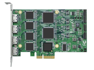 4-Channel Full HD PCIe Video Compression Card with SDK