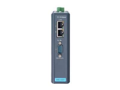 1-Port Modbus Gateway w/ Redundant Ethernet Ports, -10~60C