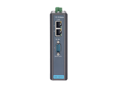 2-Port Modbus Gateway w/ Redundant Ethernet Ports & Isolation, -40~75C