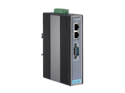 1-Port Modbus Gateway w/ Redundant Ethernet Ports, -40~75C