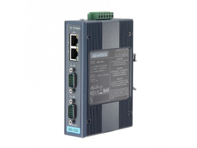 2-Port Modbus Gateway w/ Redundant Ethernet Ports, -10~60C