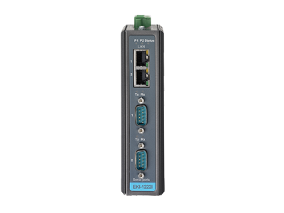 2-Port Modbus Gateway w/ Redundant Ethernet Ports, -40~75C