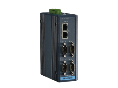 4-Port Modbus Gateway w/ Redundant Ethernet Ports & Isolation, -40~75C