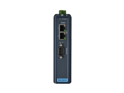 1-Port RS-232/422/485 Serial Device Server w/ Redundant Ethernet Ports & Isolation, -40~75C