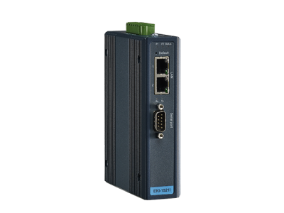 1-Port RS-232/422/485 Serial Device Server w/ Redundant Ethernet Ports, -40~75C