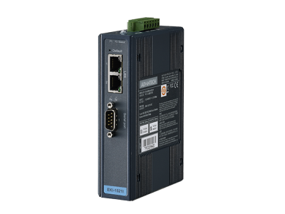 1-Port RS-232/422/485 Serial Device Server w/ Redundant Ethernet Ports, -40~75C