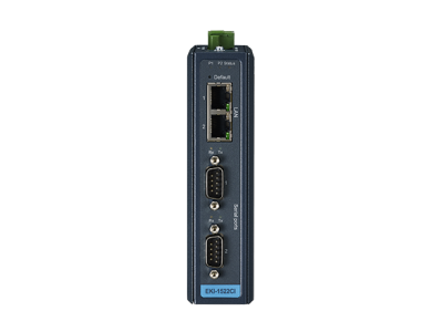 2-Port RS-232/422/485 Serial Device Server w/ Redundant Ethernet Ports & Isolation, -40~75C