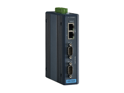 2-Port RS-232/422/485 Serial Device Server w/ Redundant Ethernet Ports, -40~75C
