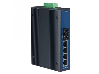 4-port 10/100M+1 Fiber unmanaged Ethernet switch