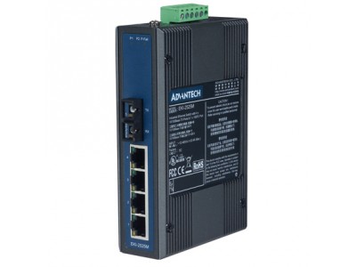 4+1 100FX Port Multi-Mode Unmanaged Industrial Ethernet Switch