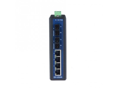 4+2 100FX Port S.M. Unmanaged Ethernet Switch
