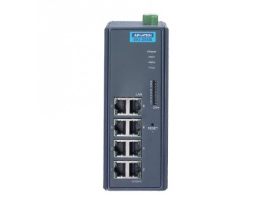 8-Port Managed Ethernet Switch with Wide Tempeature