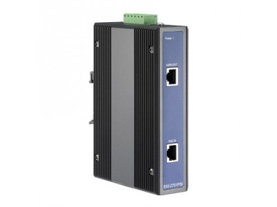 Industrial Ethernet PoE Splitter, wide temp.