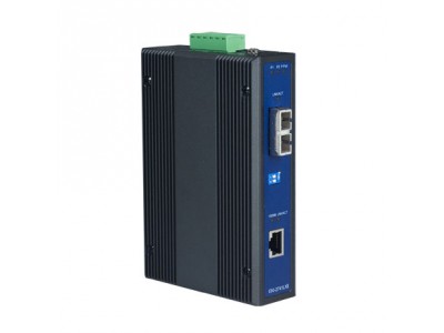 GbE to Single mode fiber media converter